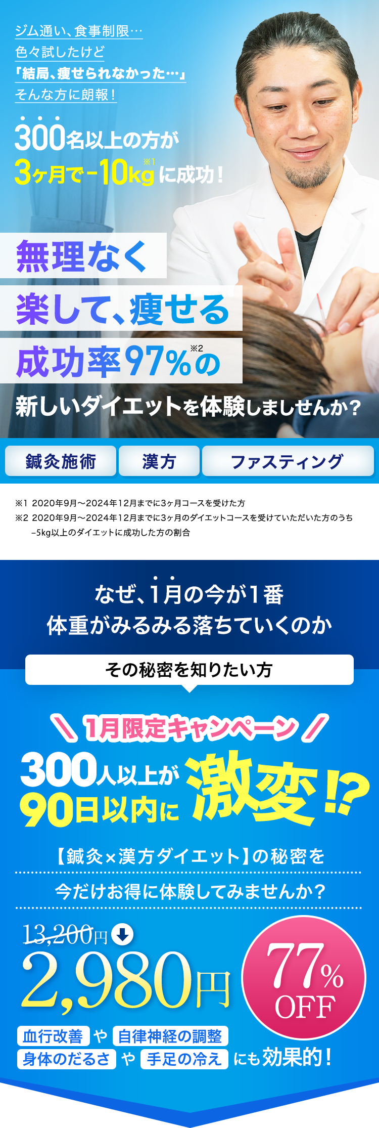 運動0の体質改善ダイエットをキャンペーンで体験しませんか？